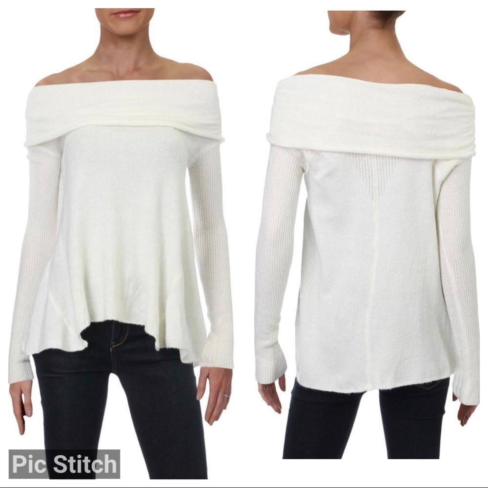 PPLA Off the Shoulder Sweater - NWOT